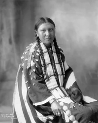 Alice Lone Bear, Sioux, 1898
